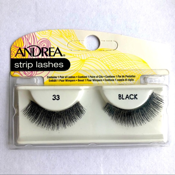 Andrea Strip Lash #33, Black - Picture 1 of 4